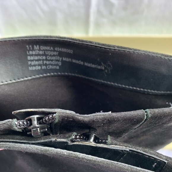 Black Suede Dinka Boots size 11 by Naturalizer - Picture 9 of 16